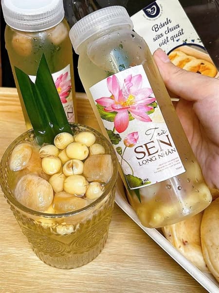 Trà sen long nhãn 350ml 3