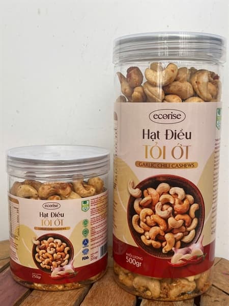 Hạt điều tỏi ớt 250g 3