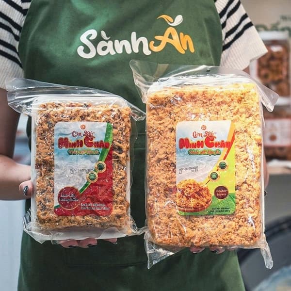 Cơm cháy rong biển Minh Châu 250g 2