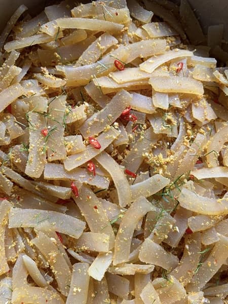 Da Trâu Muối Chua Sơn La 500g 2