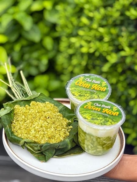 Chè bưởi cốm non 3