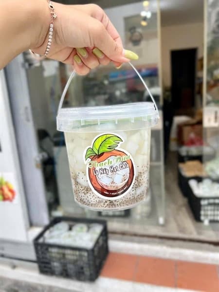 Thạch Dừa Lá Nếp Hạt Chia 3