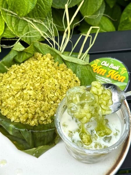 Chè bưởi cốm non 2