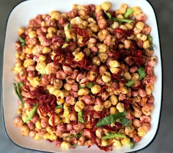 Ngô nếp tím mix bò Khô Lá Chanh 500g 2