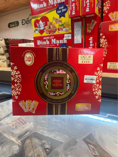 Bánh Cáy Đình Mạnh Thái Bình Đặc Biệt 4 Sao 550g 2