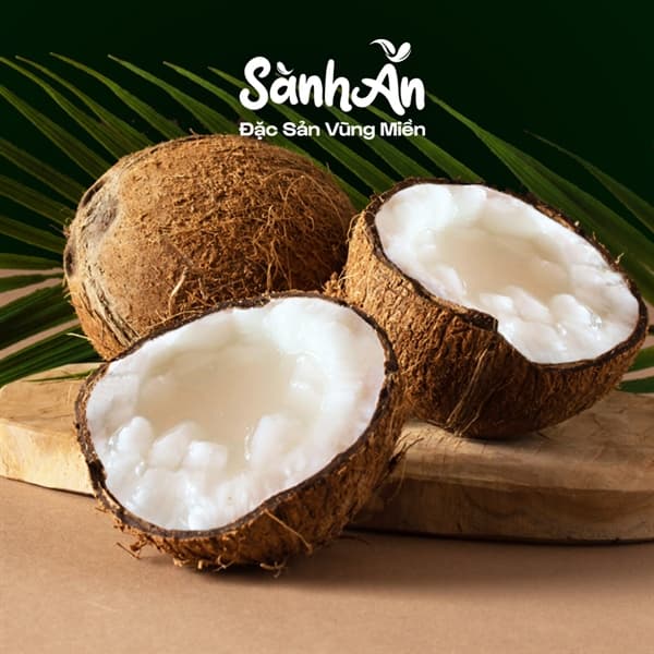 Dừa sáp Trà Vinh 2