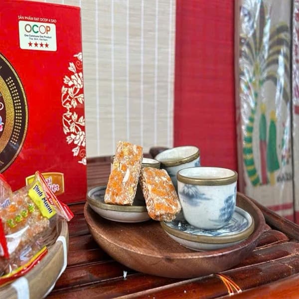 Bánh Cáy Đình Mạnh Thái Bình Đặc Biệt 4 Sao 550g 3