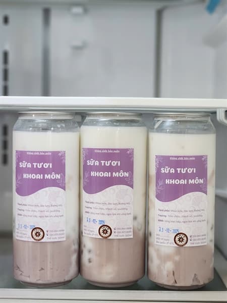 Sữa tươi khoai môn 2