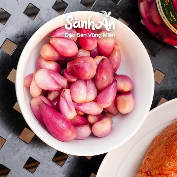 Hành tím muối chua ngọt Hải Lăng Quảng Trị 500g 5