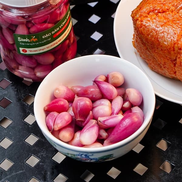 Hành tím muối chua ngọt Hải Lăng Quảng Trị 500g 4