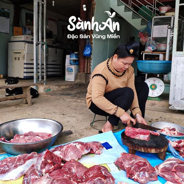 Trâu Gác Bếp Lò Thuôn Điện Biên 500g 2