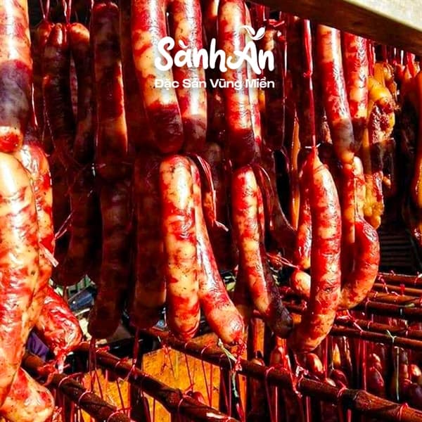 Lạp xưởng gác bếp Cao Bằng 500g 2