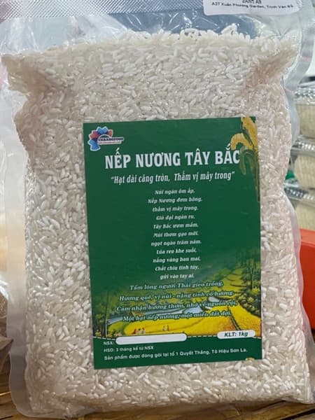 Gạo nếp nương Tây Bắc 1kg 2