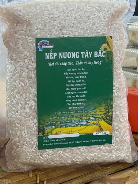 Gạo nếp nương Tây Bắc 1kg