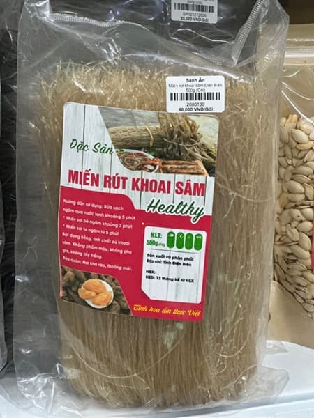 Miến rút khoai sâm Điện Biên 500g