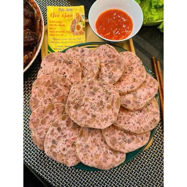 Giò gân bò Nghệ An 500g 3