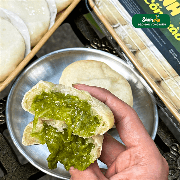 Bánh sắn cốm xào