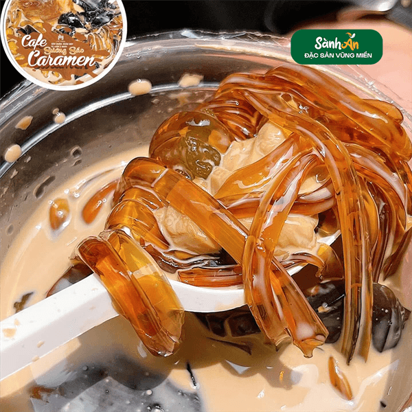 Chè caramen sương sáo