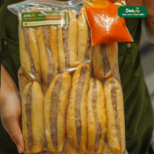 Bánh mỳ pate bò Hải Phòng