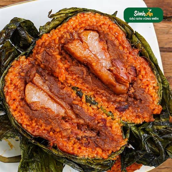 Bánh chưng gấc mật Lạng Sơn 1.2kg (Loại đặc biệt)