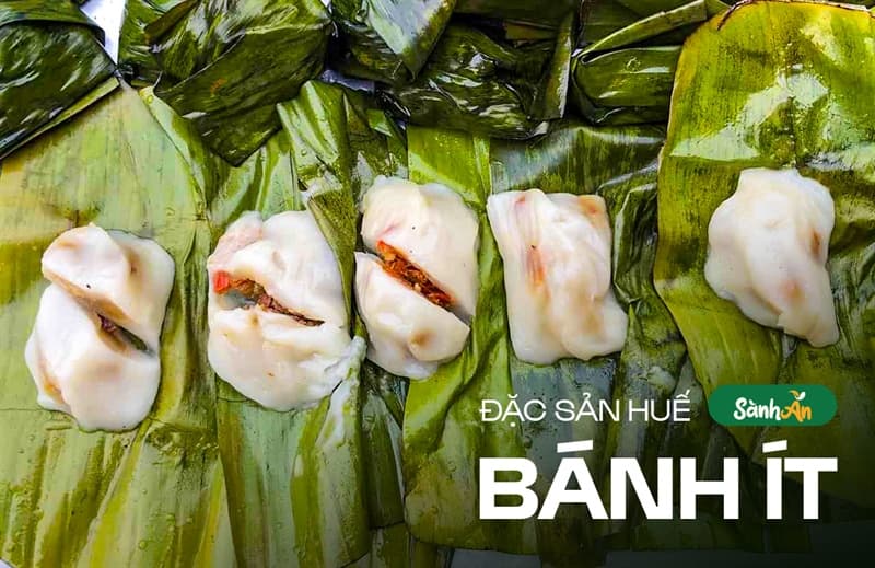 Bánh ít Huế nhân tôm thịt (set 30 cái) 3