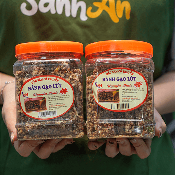 Bánh gạo lứt hộp 250g