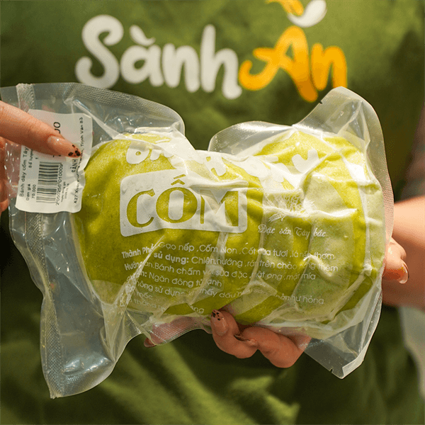 Bánh dày cốm Tây Bắc