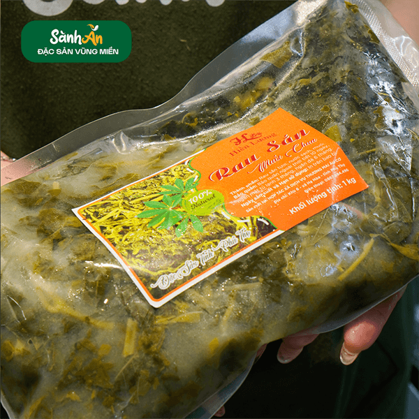 Rau sắn muối chua