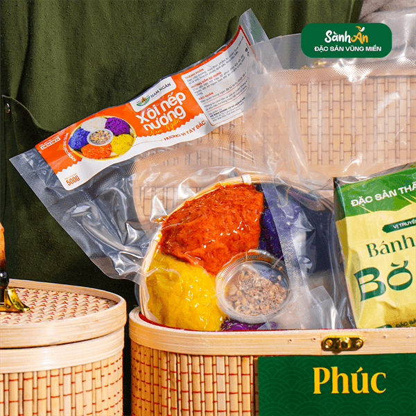 Xôi nếp nương ngũ sắc Tây Bắc 2