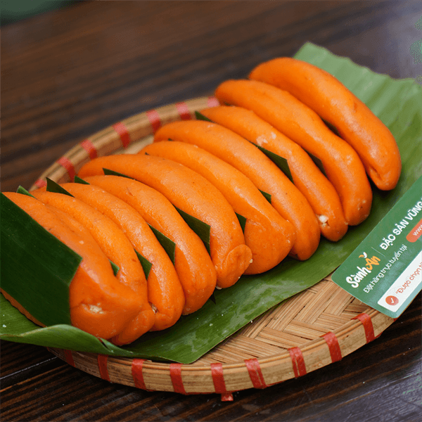 Bánh dày mặn dài làng Lay 3