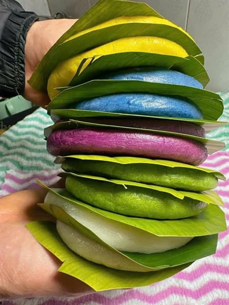 Bánh dày ngũ sắc 3