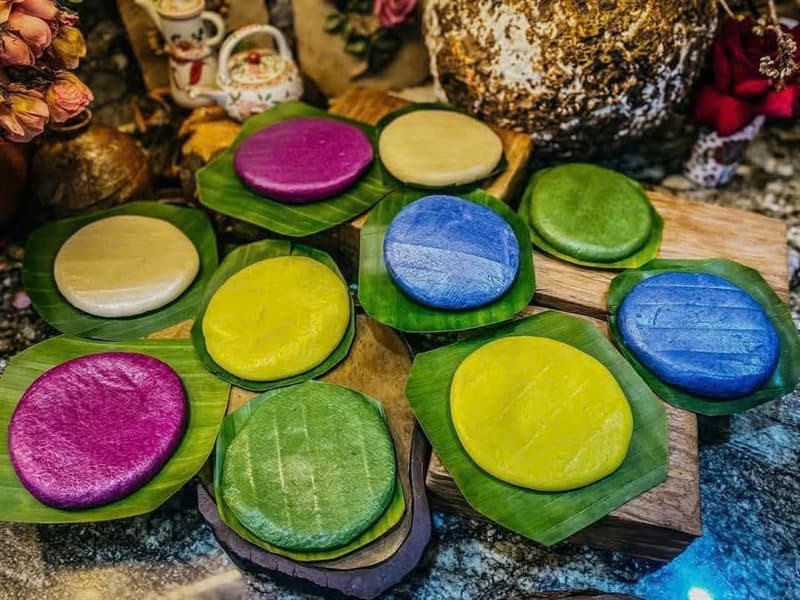 Bánh dày ngũ sắc 4