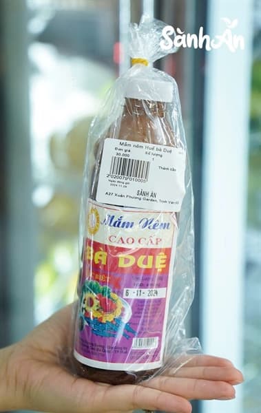 Mắm nêm Huế bà Duệ 3