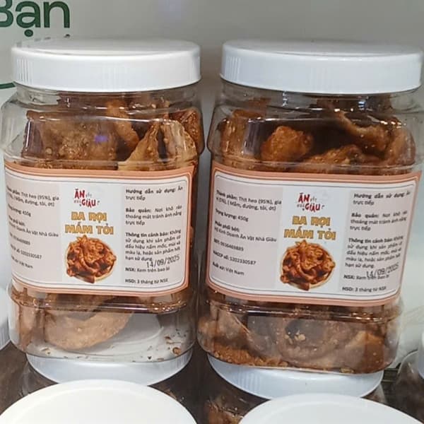 Ba rọi mắm tỏi 450g 2