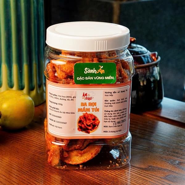 Ba rọi mắm tỏi 450g