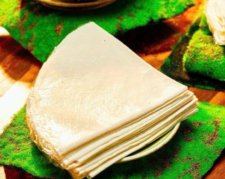 Bánh tráng sữa Bến Tre vị nguyên chất