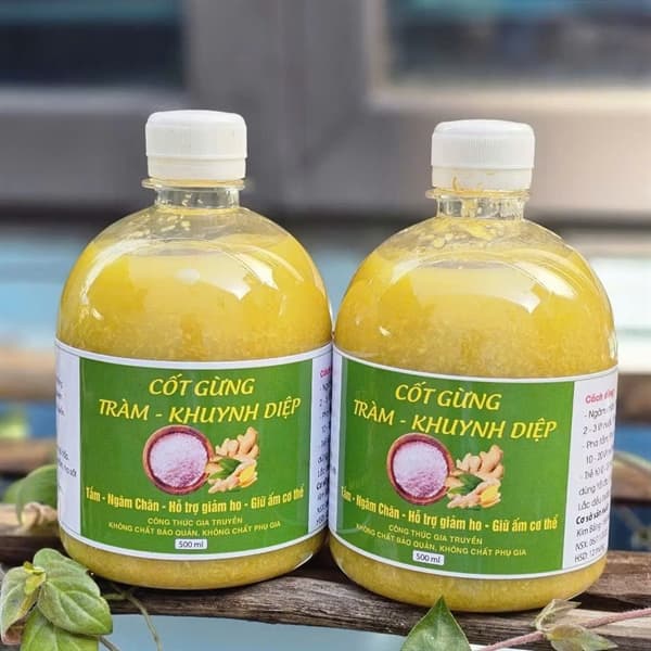 Cốt Gừng Tràm - Khuynh Diệp 500ml