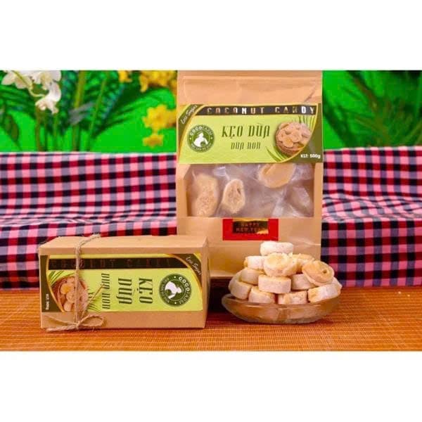 Kẹo dừa dứa non (gói 500g)