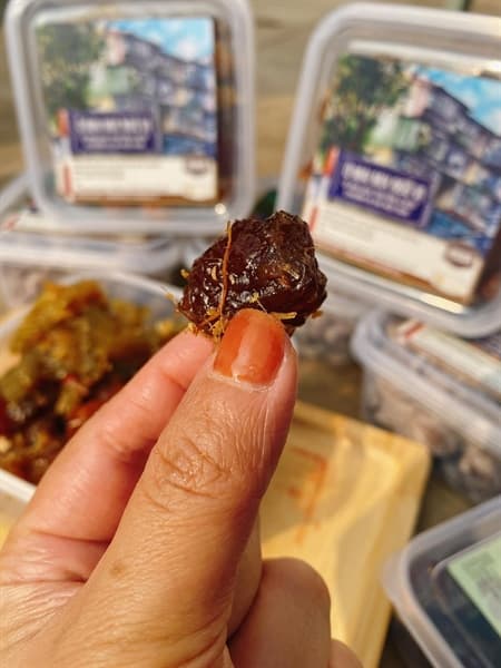 Ô mai Mận đen xào gừng chua cay 450g 2