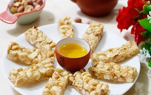 Kẹo lạc vừng Hapi (Thủy tinh)