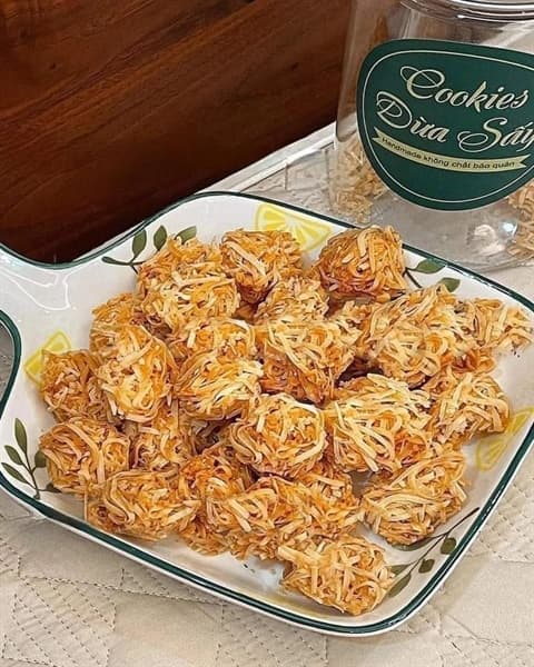 Bánh quy dừa nướng 2