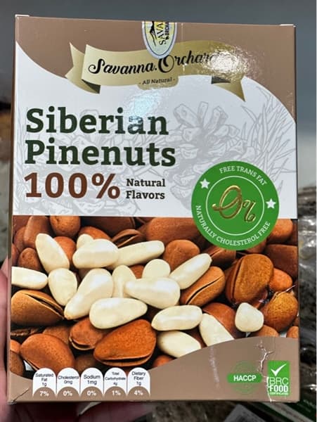 Hạt Thông Mỹ Savanna orchard 300g