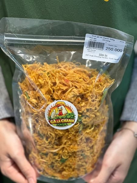 Khô gà lá chanh 500g