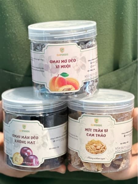 Omai Mận Dẻo Không Hạt QA Foods 200g 2