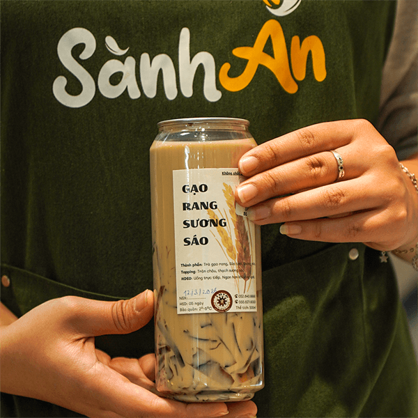 Sữa gạo rang sương sáo