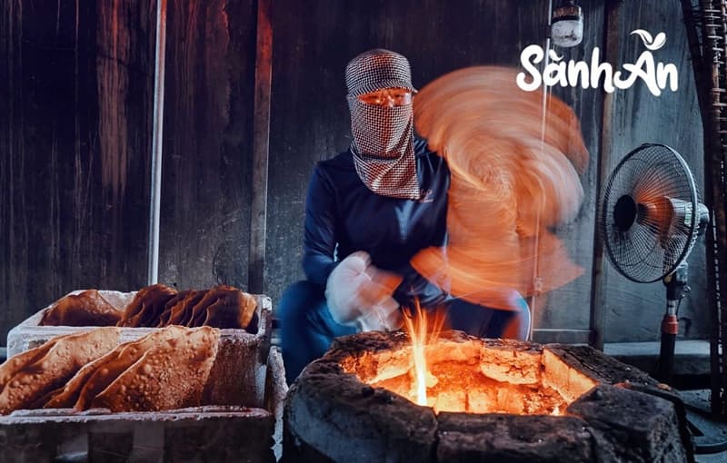 Bánh đa Thổ Hà lạc dừa vừng trắng II 5