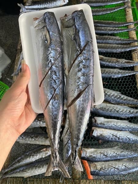 Cá thu non phơi héo 2