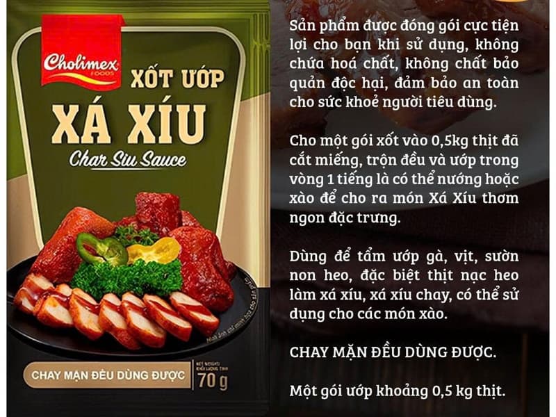 Sốt ướp xá xíu 2