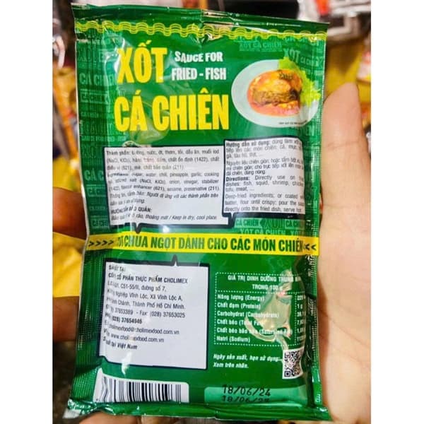 Sốt cá chiên 2