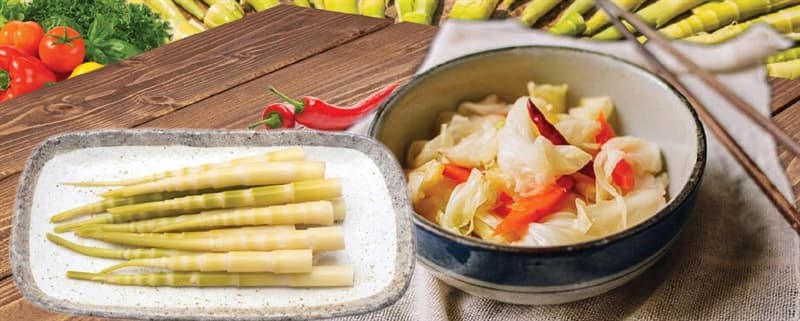 Măng trúc muối nhỏ 300gr 2